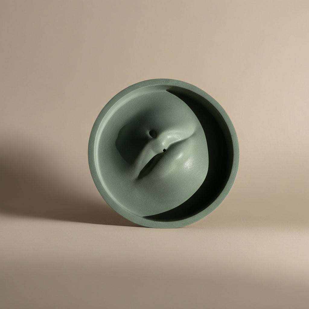 Smilkalinė „šnabždėsys“ apvali lupų formos, elegantiška ir žaisminga interjero detalė