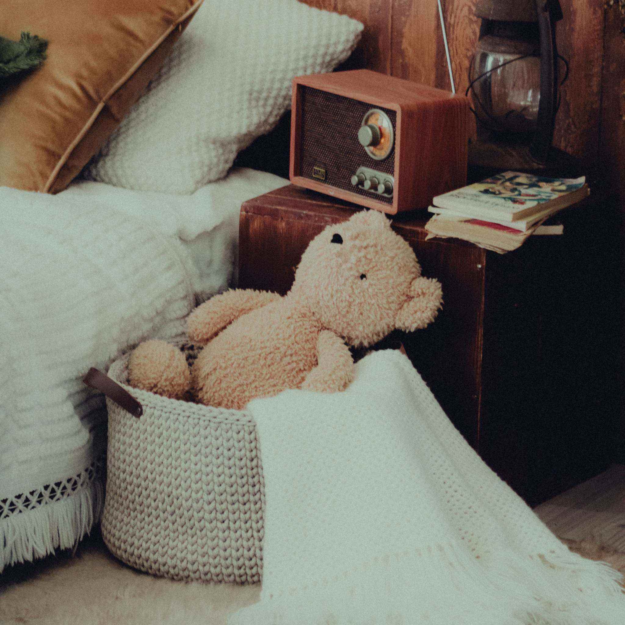 Rankų darbo Light grey krepšys iš perdirbtos medvilnės su odinėmis rankenėlėmis