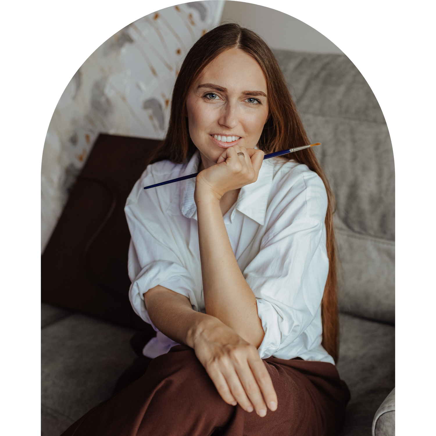 Marta "mArt textures" įkūrėja. Modernių tekstūrinių paveikslų autorė