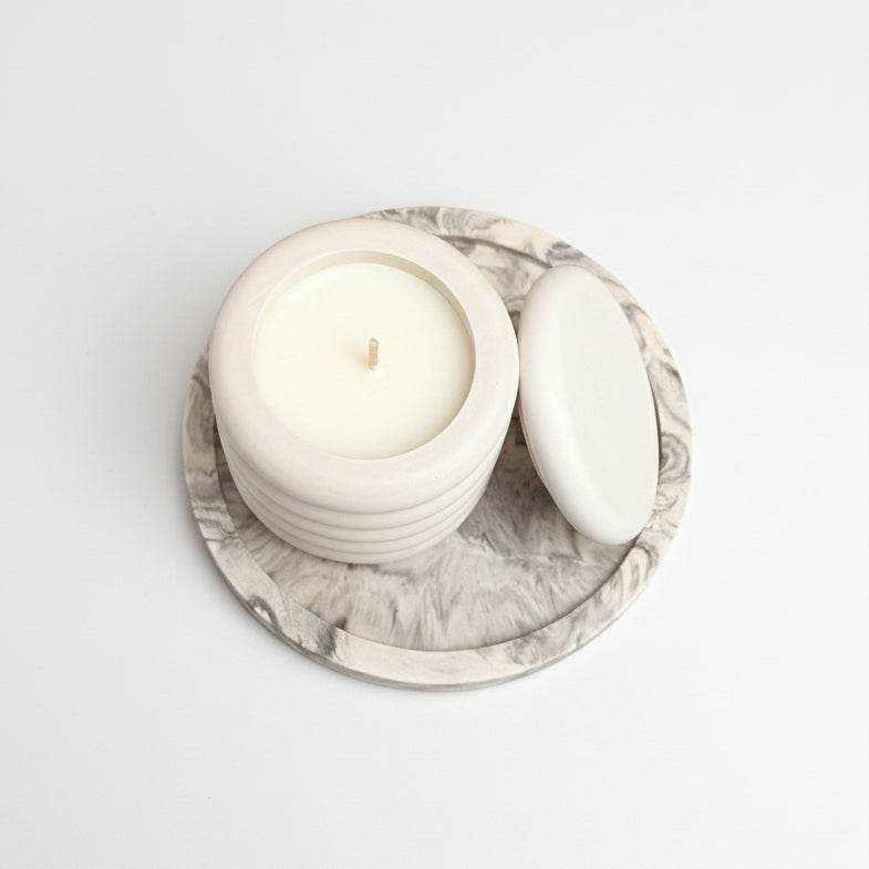 Kokosų vaško žvakė "Jauki akimirka"