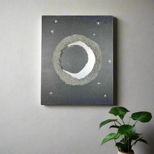 Tekstūrinis Paveikslas "Lunae" sa nakties motyvais