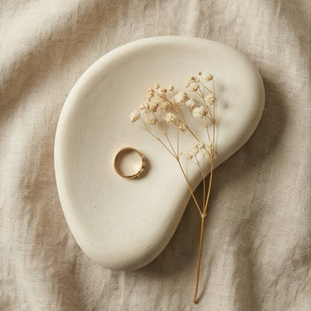 Betono padėklas "Yin"