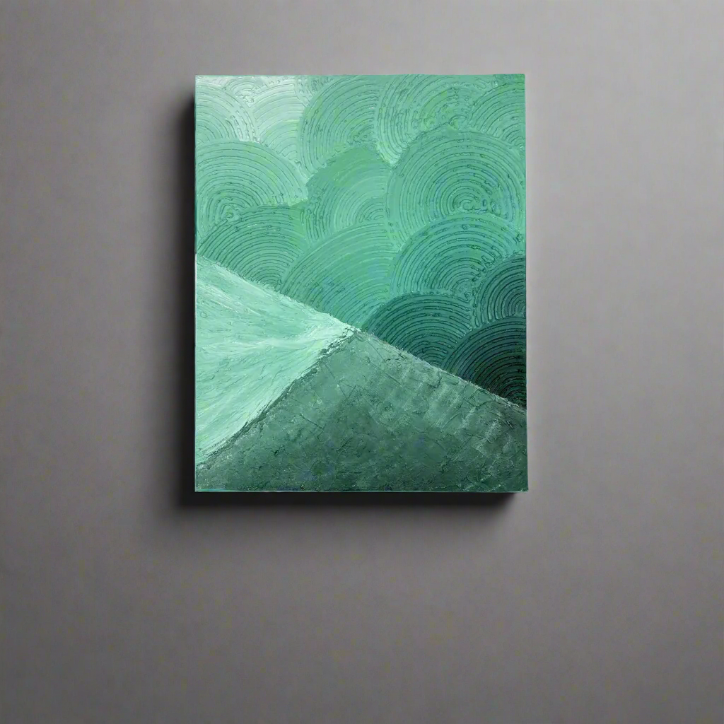 Zarans art rankų darbo  Paveikslas "Viridis" | Lisabu.lt