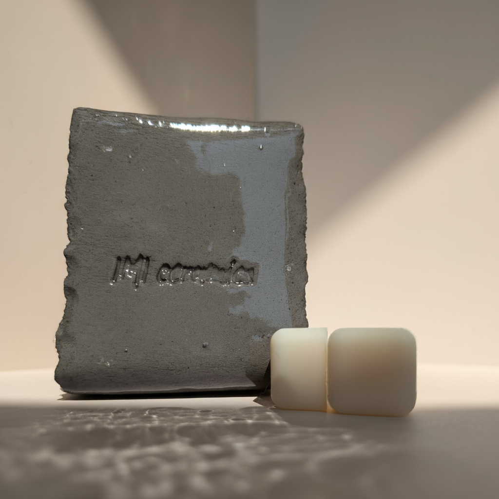 Tirpukų šildyklė „Gūžta“ su grubesniu keramikinio paviršiaus dizainu ir natūralia žemės spalva