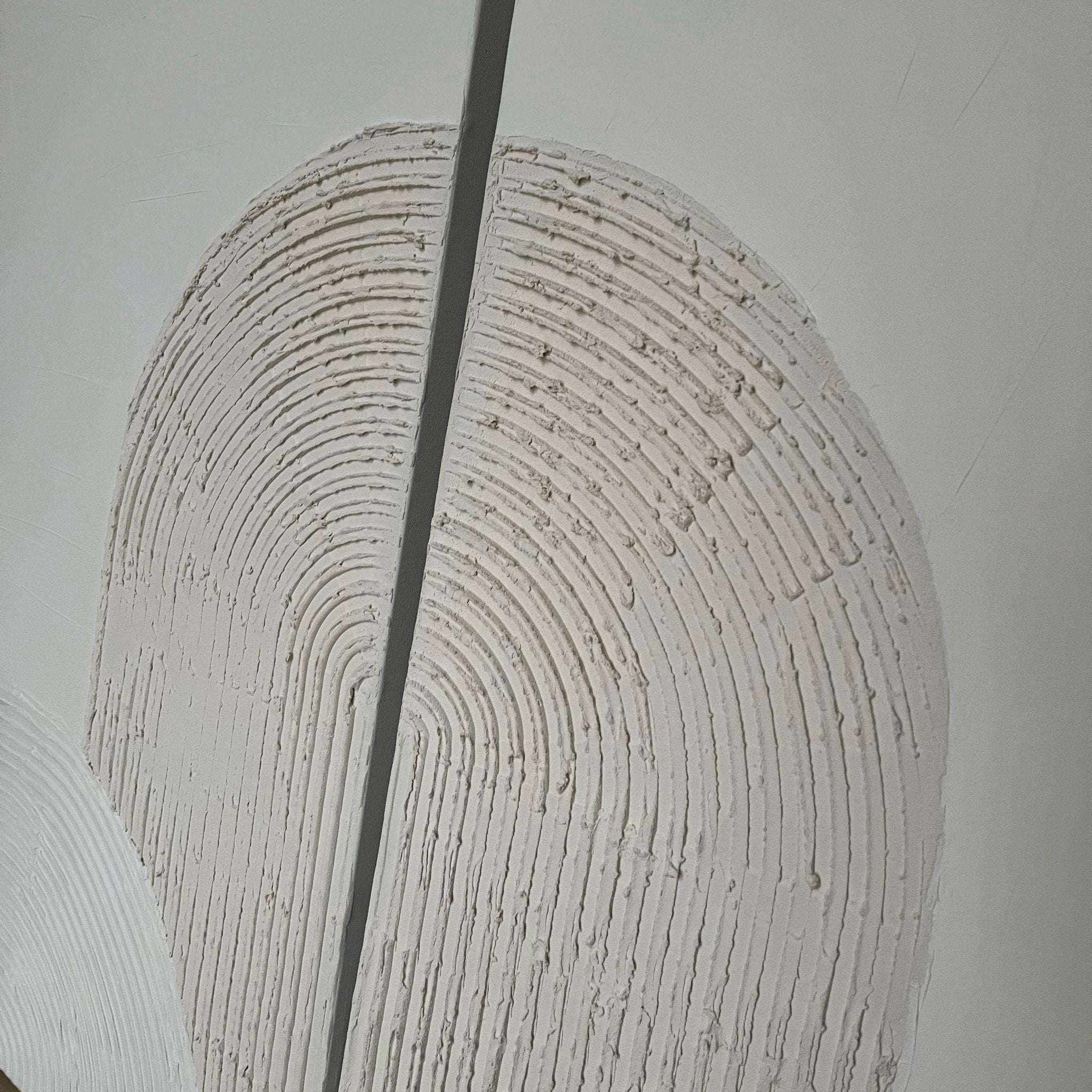 reljefinis paveikslas dviejų dalių su žemės spalvų arkos formos tekstūra dvigubas susiliejimas